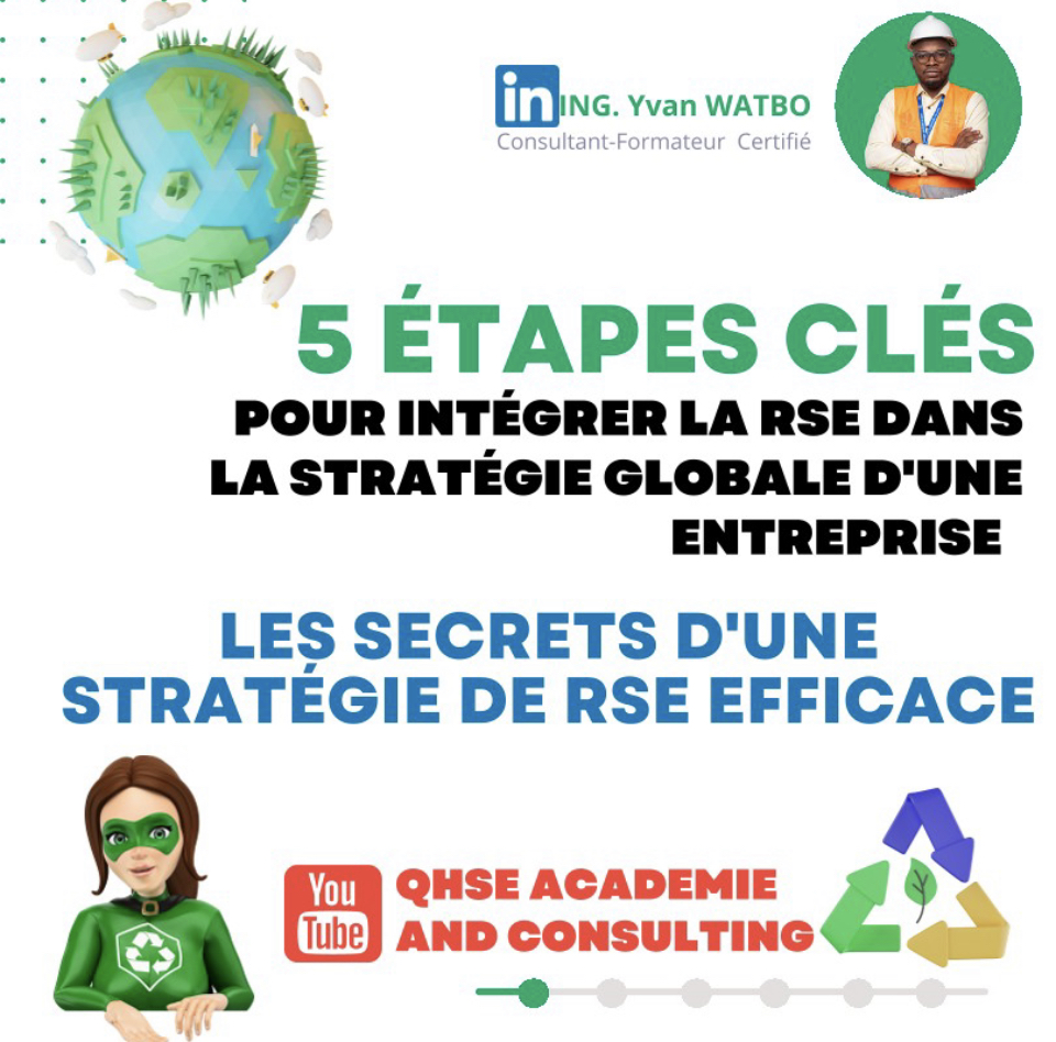 5 ÉTAPES CLÉS POUR INTÉGRER LA RSE DANS LA STRATÉGIE GLOBALE D&rsquo;UNE ENTREPRISE