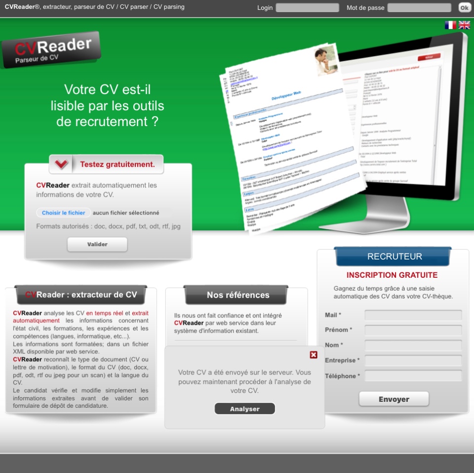 Votre CV est-il lisible par les outils de recrutement ?
