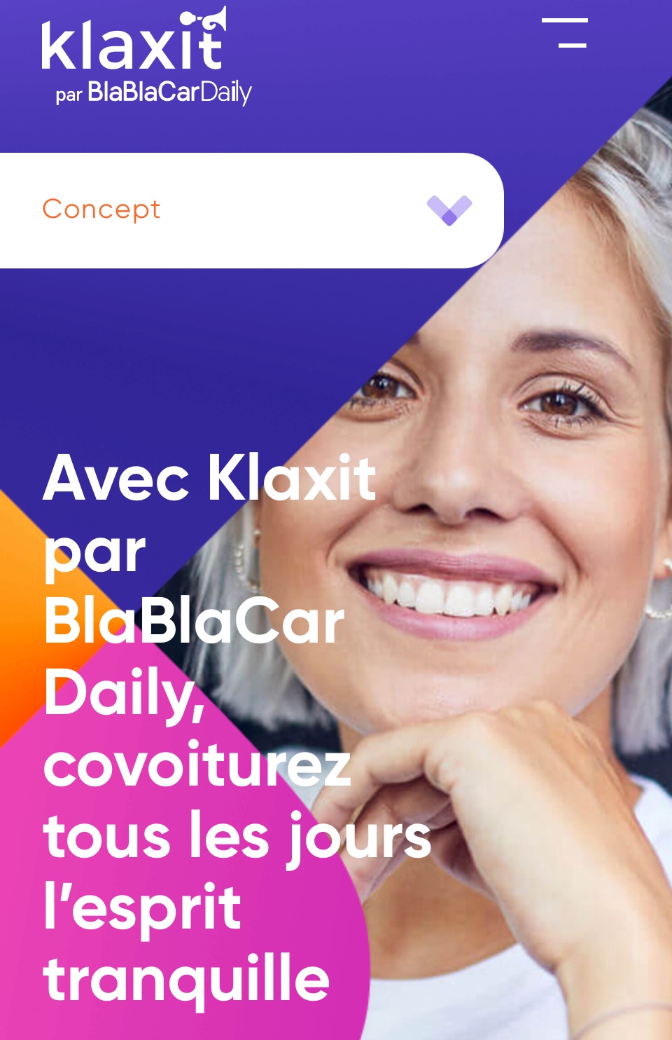 Déplacez-vous simplement et rapidement en covoiturage — Klaxit