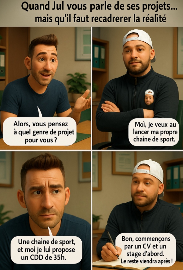 De la chaîne de sport... au stage de réalité