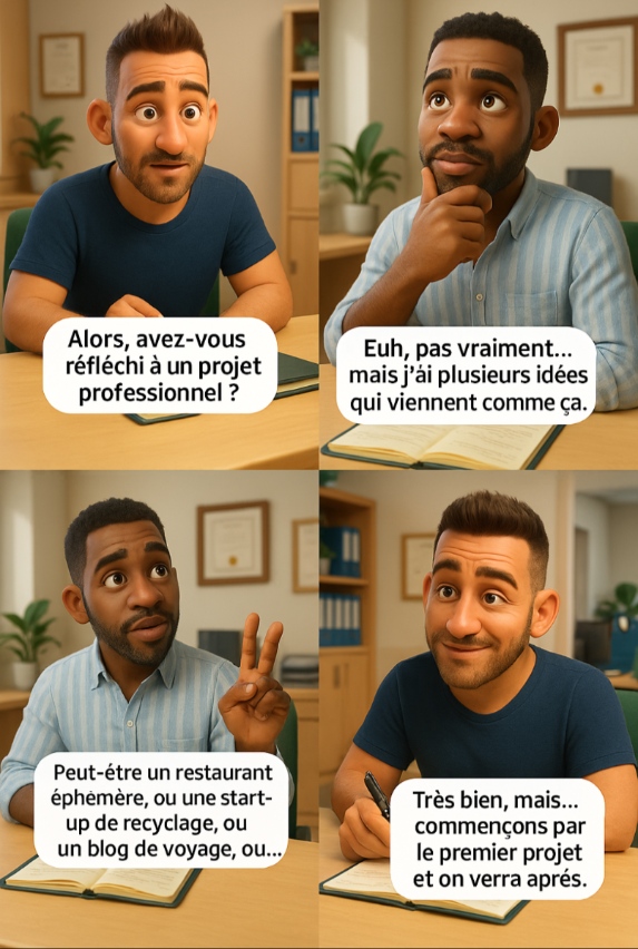 Projet pro : mode kaléidoscope activé