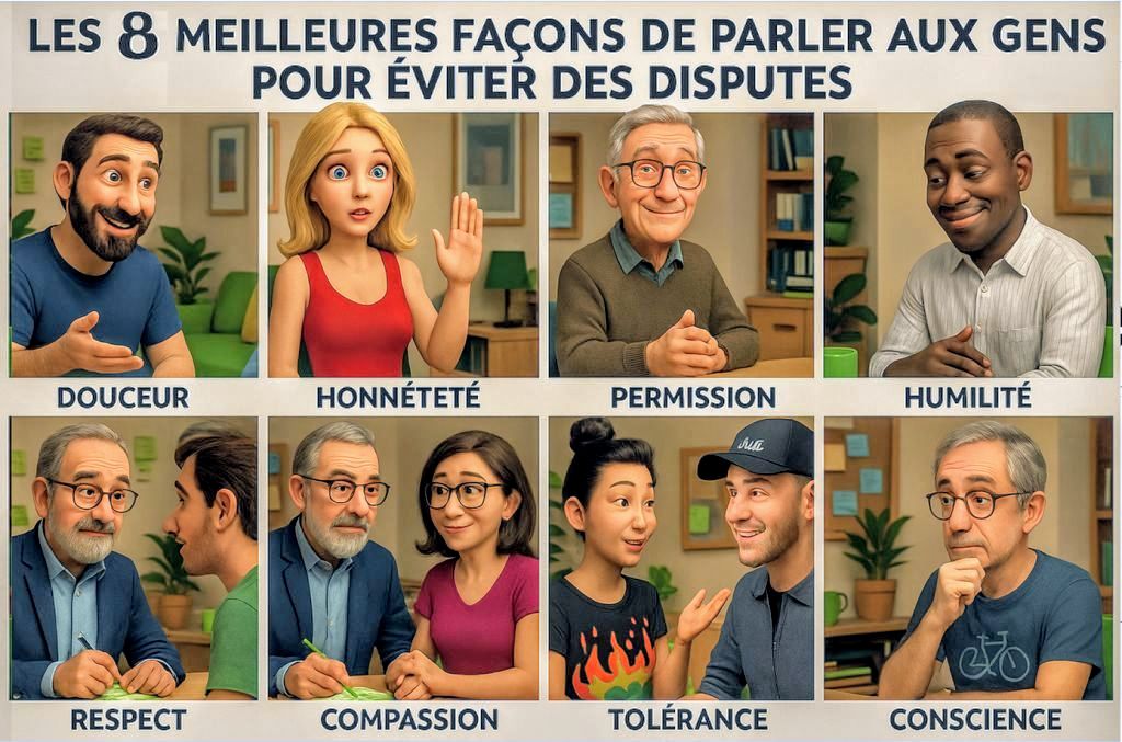 🔑Parler sans fâcher : 8 clés pour éviter les disputes (et gagner en sérénité)