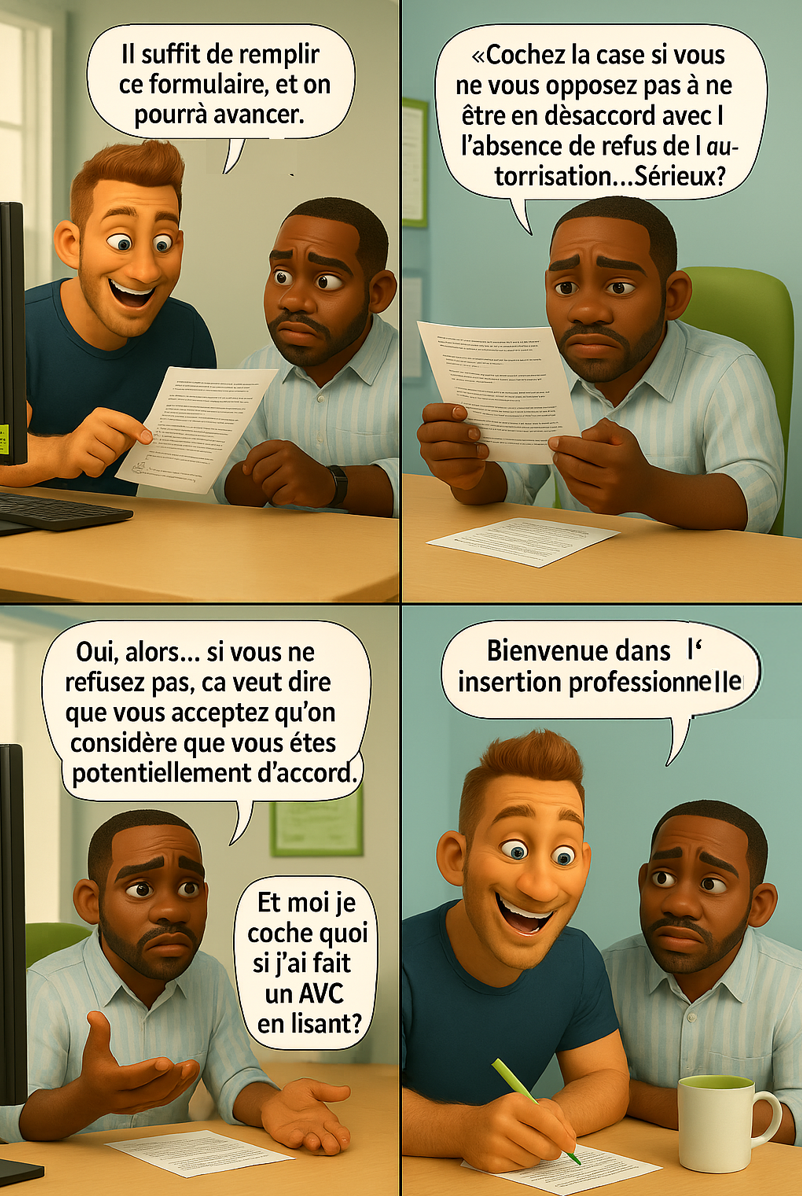“Cochez la case… ou pas !”