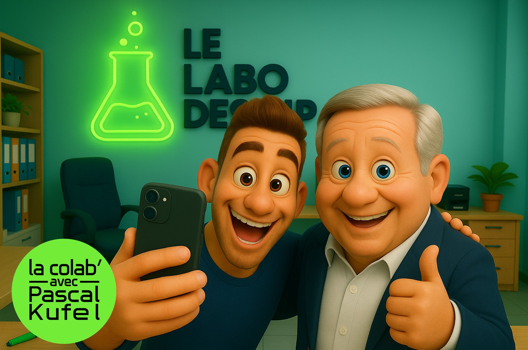🎙 Le Labo emménage chez Pascal Kufel, ça vaut bien un selfie !