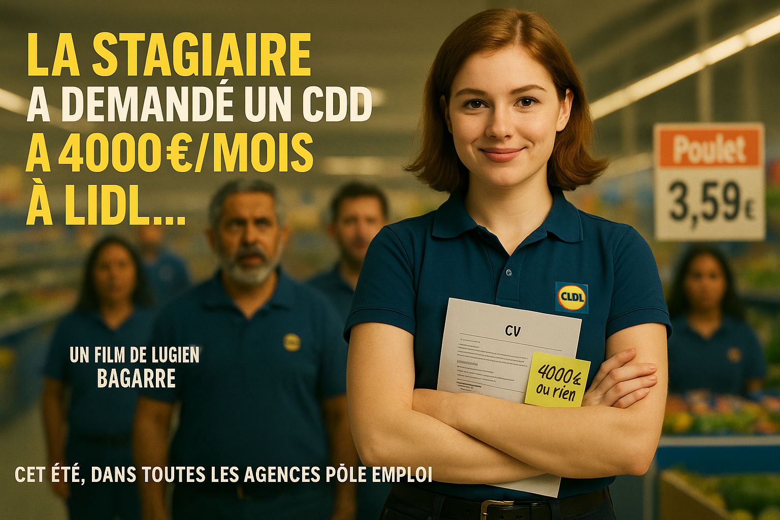 🎙️ « La stagiaire a demandé un CDD à 4000€/mois à Lidl… et elle était sérieuse ! »