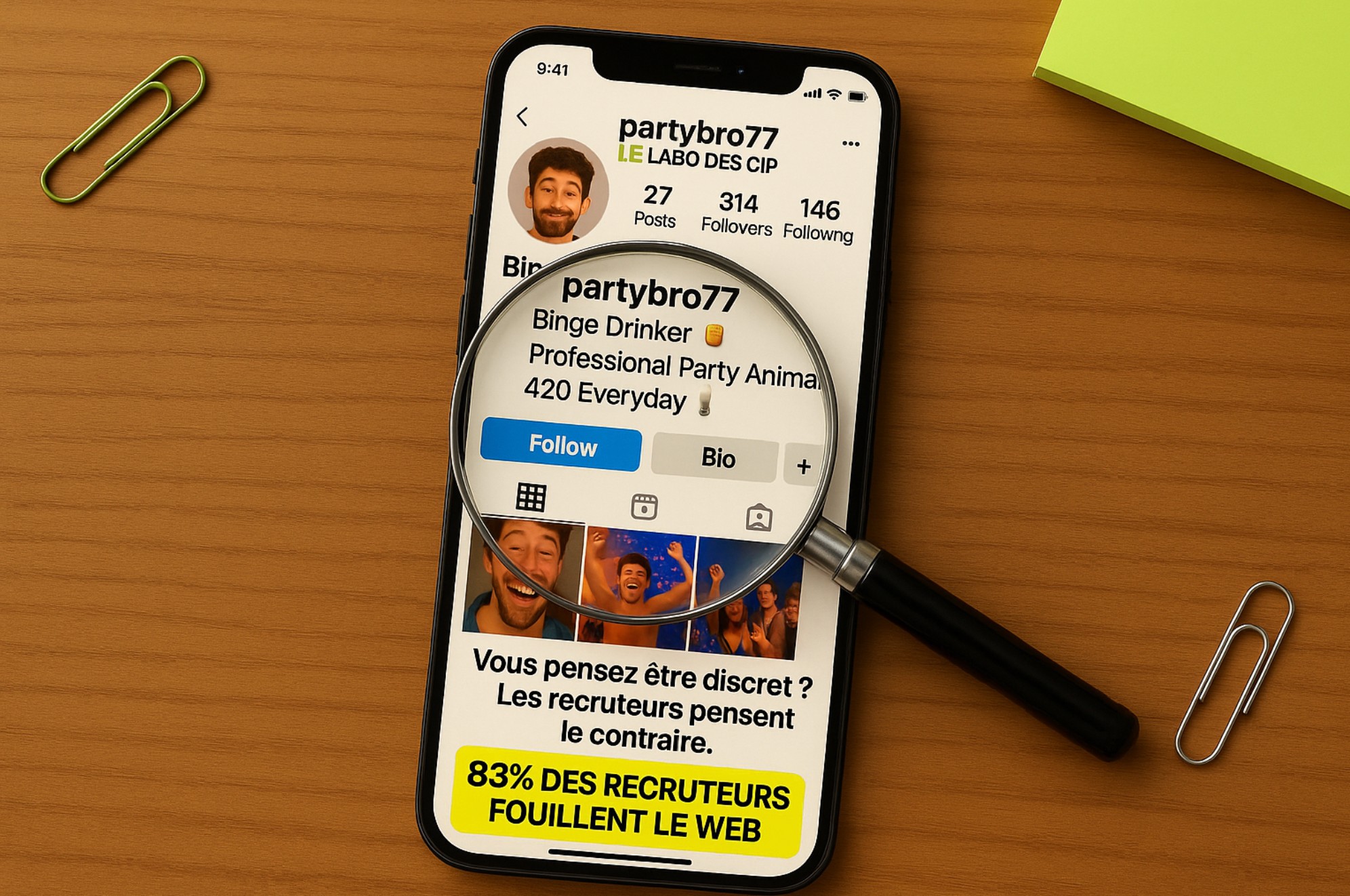 🚨 E-réputation : Ce que les recruteurs savent de vous (et que vous ignorez peut-être)