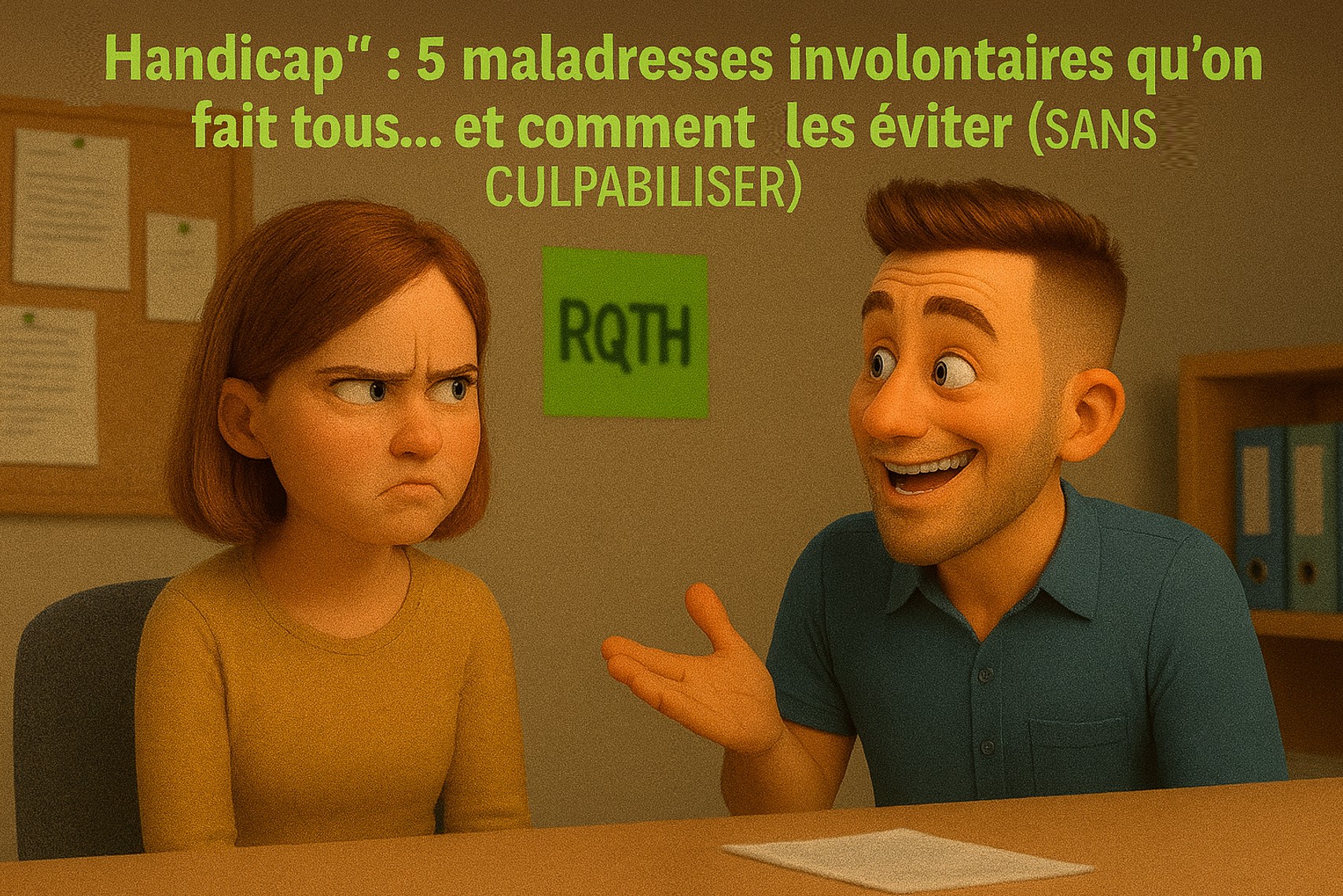 🙊 « Handicap » : 5 maladresses involontaires qu’on fait tous… et comment les éviter (sans culpabiliser)