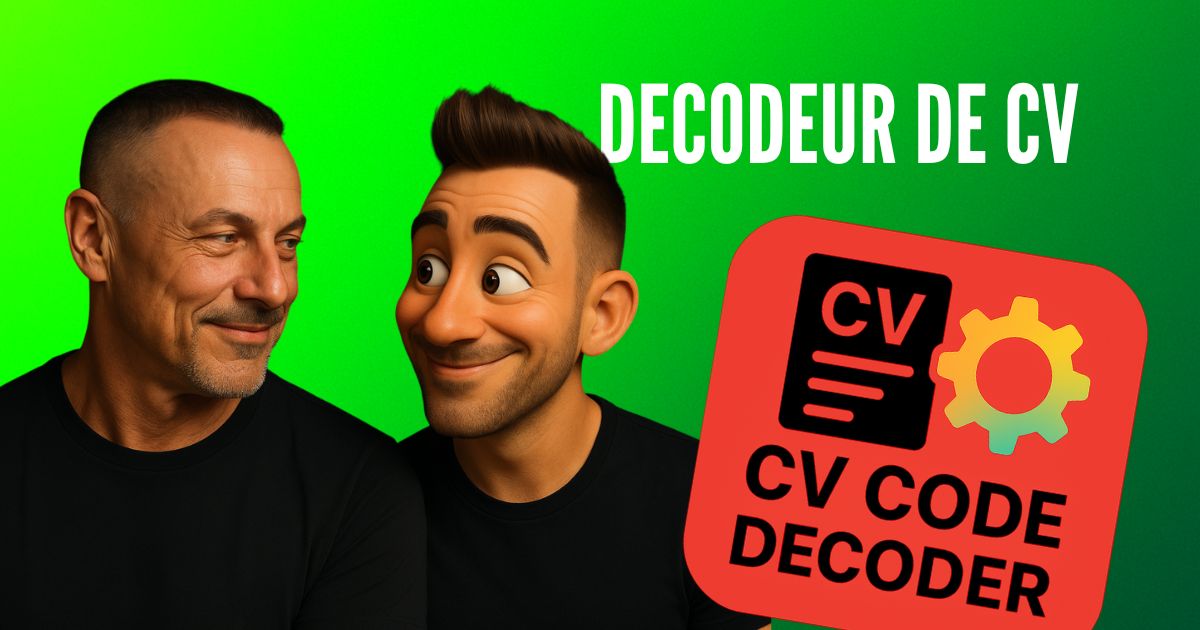 Le décodeur de CV made in Labo
